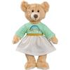 Heless 6 - Kuscheltier Teddy Rainbow inkl. Kleid mit Regenbogen-Stickerei, ca. 2