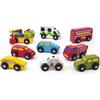 Bigjigs Rail Wooden Vehicle Pack