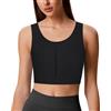 GCTBL Binder Seno per Transgender FTM Donna Mezza Binder BH Tomboy Trans Traspirante Cerniera Corsetto (K, M)