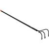 Fiskars Coltivatore, Per una preparazione e una cura ottimali delle aiuole, Lunghezza: 164 cm, Larghezza: 12 cm, Nero/Arancione, Solid, 1016034