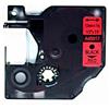 compatibile con DYMO Nastro Nero su Rosso (12 mm X 7 m) per DYMO D1 (S0720570, 45017)