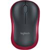 MOUSE OTTICO WIRELESS LOGITECH M185 RED 910-002237