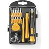 KIT SET DI CACCIAVITI GIRAVITE 17-IN-1 | PER PC E RIPARAZIONE DI SMARTPHONE E TABLET