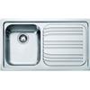 Cellularepairassistance FRANKE LAVELLO RADAR INOX RRX611 CM 86 1 VASCA E GOCCIOLATOIO LATERALE - BORDO SLIM ACCIAIO DA INCASSO GOCCIOLATOIO A DESTRA