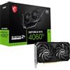 Cellularepairassistance SCHEDA VIDEO MSI GEFORCE RTX 4060 TI VENTUS 2X BLACK 8G OC SCHEDA GRAFICA - 8GB GDDR6 (18GBPS/128-BIT), PCIE 4.0 - 2 X TORX FAN 4.0 - HDMI 2.1A, DISPLAYPORT 1.4A