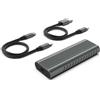 Cellularepairassistance BOX ESTERNO PER HARD DISK M.2 NVME USB 3.0 NERO EWENT EW7025