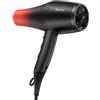 ASCIUGACAPELLI HOCO HP15 NERO CON SFUMATURA ROSSA 1600W