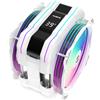 Cellularepairassistance ALSEYE M120D PLUS CPU COOLER, CPU AIR COOLER CON DISPLAY TEMPERATURA VIENE FORNITO CON DOPPIA VENTOLA ARGB PWM 120MM, SUPPORTA INTEL LGA 1700/1200/115X/2011/2066/1366 E AMD AM4
