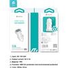 Cellularepairassistance ALIMENTATORE CARICA BATTERIA DA AUTO CON 2 USB 5V 3.10AH DEVIA DESC31810W