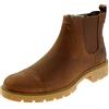 Timberland Elmhurst Chelsea Basic, Stivali Chelsea, Uomo, Saddle, 42 EU