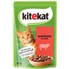 KITEKAT Sacchetto per porzioni con manzo in salsa per gatti 10 x 85 g