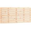 vidaXL Testata a muro 156x3x63 cm in legno di pino massiccio