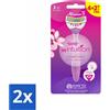 Wilkinson Sword Wilkinson - Rasoio usa e getta - Xtreme 3 My Intuition - Confortevole - 6 lame - Value pack - 2 pezzi