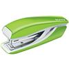 Leitz Mini Cucitrice NeXXt WOW, Capacità fino a 10 Fogli, Design Ergonomico in Metallo, Include Punti, Verde Chiaro