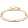 Tamaris Bracciale da donna disponibile in kit impermeabile in acciaio inox, 22 cm, Acciaio inossidabile, Nessuna pietra preziosa