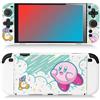 doepeBAE Custodia Switch 2 (2025) in TPU Ultra-Sottile Antiscivolo, Compatibile con Dock e Ricarica Senza Rimuovere la Cover, Protezione Antiurto con Copri Joystick (White1)