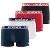 Umbro UMB/1/BCX4/BAN, Boxer Corti Uomo, Ban,