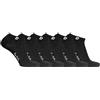 pierre cardin underwear Pierre Cardin Calzino da uomo in cotone pettinato, set di 6 calze basse da uomo, non scivoloso, taglia 39/42, nero, NR, 39-42