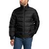 Armani Exchange Giacca da uomo Essential, con logo Monogram imbottito, nero, XL, Nero, XL