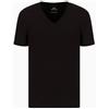 Armani Exchange Pima Cotton V-neck Maglietta da Uomo, Blu (Blue/Navy 1510), M