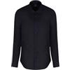 Armani Exchange Uomo Essential, Logo Emboridered Tonal, Camicia, Blu, XS, Blu Scuro, XS