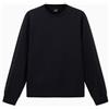Armani Exchange Felpa da Uomo Essential, a Righe, a Maniche Lunghe, con Colletto Rotondo, Nero, XXL, Nero, XXL