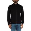 Armani Exchange Felpa da Uomo, a Maniche Lunghe, con Chiusura Lampo, Colore Nero, 3XL, Nero, 3XL