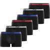 FREEGUN Mutande Boxer Uomo Cotone, Set da 6, Nero S (L)