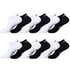 Umbro Fantasmini Uomo e Donna 43-46, Cotone Set di 12, Nero