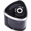 XLKJ Temperamatite Elettrico,Affilatura Manuale ed Elettrica,Alimentato a Batteria, Adatto a Scuola,Aula,Ufficio,Casa ecc,Nero
