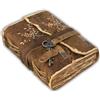 URBAN LEATHER Diario Vintage Albero Della Vita Taccuino Pelle Journaling | A5, Chiave in Ottone, Agenda in Pelle, Grimorio Regali Per Donna e Uomo, Quaderno Personale, 160 Pagine a Bordi Irregolari