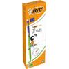 BIC Matite Grafite a Scatto, Matic Fun, Matite HB da disegno con Gomma, Confezione da 12, Cancelleria Scuola e Ufficio