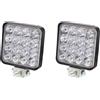 HERMON Set di due riflettori per lampade da lavoro a LED HERMON LLP16MINI 16xLED 2880lm