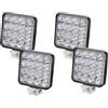 HERMON Set di quattro riflettori per lampade da lavoro a LED HERMON LLP16MINI 16xLED 2880lm