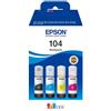 Epson Confezione multipla Epson 104 EcoTank a 4 colori