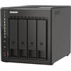 QNAP TS-453E-8G (0 TB), NAS, Nero