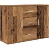 vidaXL Credenza Legno Antico 90x29,5x65 cm in Legno Multistrato, credenza in Legno, armadietto di stoccaggio, Madia, armadietto in Legno, armadietto