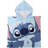 CERDÁ Life'S Little Moments Lilo & Stitch Asciugamano in microfibra con cappuccio per bambini, ad asciugatura rapida, per spiaggia e piscina