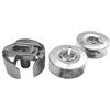 ZickZackNaehmaschine Capsula bobina + 2 bobine metalliche per macchina da cucire Pfaff 1221, 1222, 1222E, 1222SE, 1229