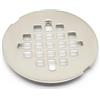 TopHomer Scarico doccia a scatto, 10,8 cm, quadrato, griglia di scarico a pavimento, copertura di ricambio in rame, per bagno, balcone, garage
