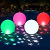 Luxfero Luci Galleggianti per Piscina a Solare,Palla Luminose per Piscina Gonfiabili,Luci Piscina Impermeabili IP68 per Laghetto,Delle Luci LED Piscina per Proiezione Animali da Giardino - 4 Pezzi