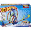 Hot Wheels - Kit Super Triplo Loop, pista con 1 macchinina Hot Wheels, lancia l'auto da corsa attraverso 3 loop, collegabile ad altri set, giocattolo per bambini 6+ Anni, HMX38