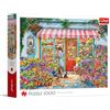 Trefl - Negozio di fiori - 1000 pezzi - Puzzle fai da te, intrattenimento creativo, puzzle classico per adulti e bambini dai 14 anni in su