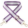 YMYGCC 1Pc 38mm Donne Borse In Nylon Cinghia Della Borsa Crossbody Spallacci 80-130cm Regolabile Sostituire Nastro Accessori FAI DA TE(Color 01)
