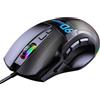 Vroomoto Mouse da Gioco RGB Mouse Programmabile Cablato Ad Alta DPI 12000 DPI per Giochi per PC