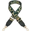 YMYGCC Tracolla regolabile in tela for borse Cintura da 3,8 cm di larghezza ricambio Accessori for(Green)