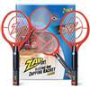 ZAP IT! Bug Zapper - Racchetta per insetti ricaricabile, 4.000 Volt, cavo di ricarica USB, confezione da 2