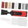 Lurrose Kit di Riparazione Piastrelle Filler Ceramica, Blocchi Cera e Spugna, Ripara Crepe e Scheggiature, per Pavimenti Cucina