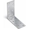 Screws City Staffa angolare perforata zincata, 90 x 90 x 40 mm, per legno, spessore 2 mm, staffa angolare in metallo a L, resistente, KM16 (confezione da 20) L07-08ABC