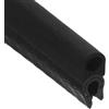 PATIKIL Guarnizione Porta 3.2FT 6mm L x 15mm A EPDM Guarnizione Gomma Bordo Porta Auto Con Bulbo Superiore Adatta Per Bordi Da 0.1mm a 2mm Per Cabinet Elettrici Auto Barche Truck